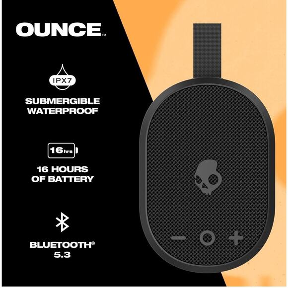 Skullcandy Ounce Wireless Bluetooth Speaker - IPX7 Waterproof - Picture 2 of 6